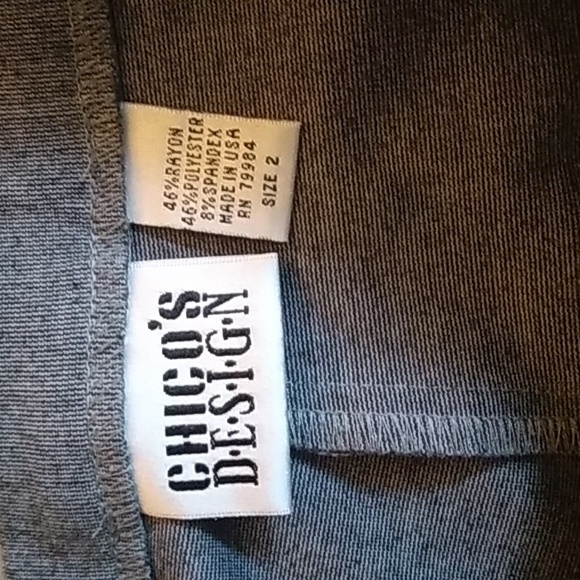 Chico's gray vest and pants set - Picture 14 of 15